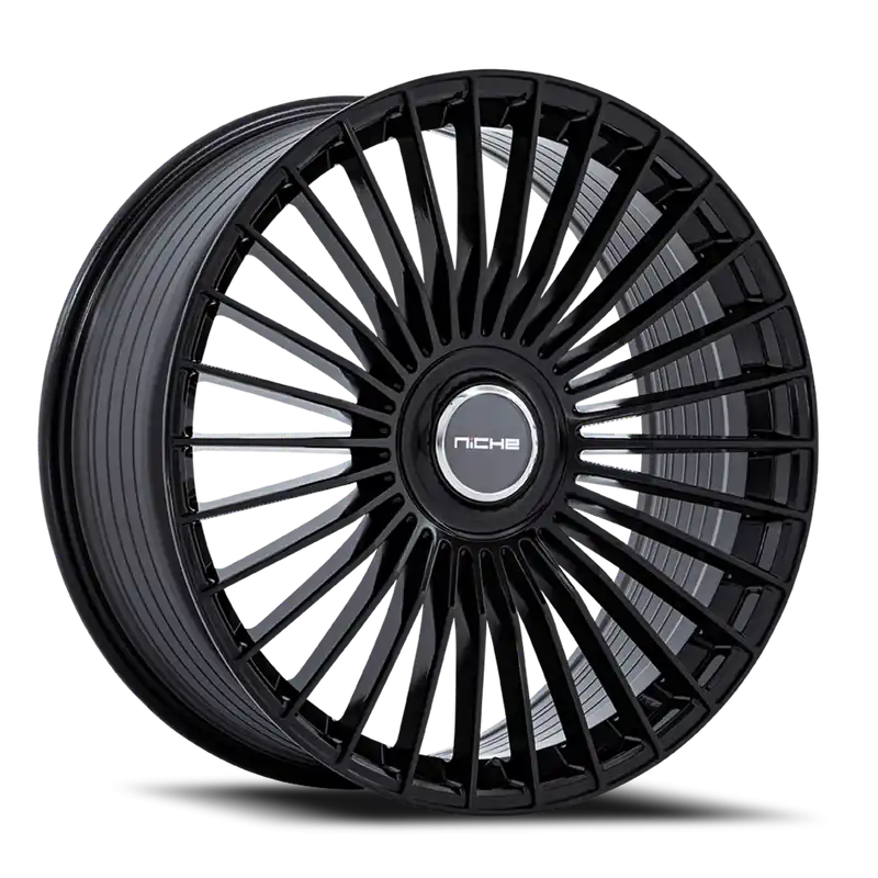 Niche Serene NC282 GB 20x9 +35 5x112/5x114.3mm 72.56mm Gloss Black Free Returns