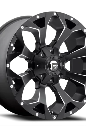 Fuel Assault D546 20x9 +20 5x139.7/5x150mm 110.3mm Matte Black Milled Direct From Manufacturer