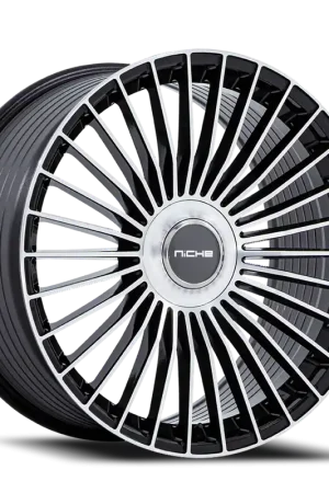 Exclusive Offer Niche Serene NC282 BM 21x9 +20 5x112/5x120mm 72.56mm Gloss Black Machined Face