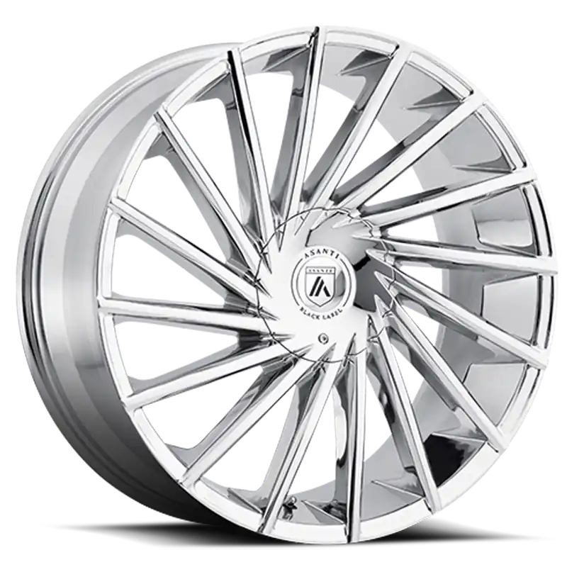 Super Sale Asanti Black Label Matar ABL18 CH 26x10 +15 6x135/6x139.7mm 106.25mm Chrome