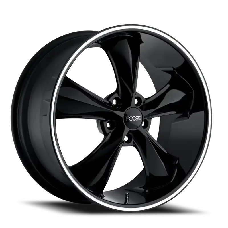 Limited Offer Foose Legend F104 18x8.5 +34 5x114.3mm 72.6mm Gloss Black