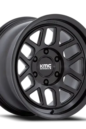 Secure Checkout KMC Mesa Forged Monoblock KM446 SB 18x9 +0 6x135mm 87.1mm Satin Black