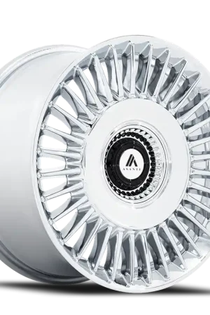 Asanti Black Label Tiara ABL-40 CH 22x10.5 +18 5x115/5x120mm 74.1mm Chrome Genuine