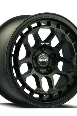 Today Only Reika Drifter R30 SB 17x8 +20 5x114.3mm 65.1mm Satin Black