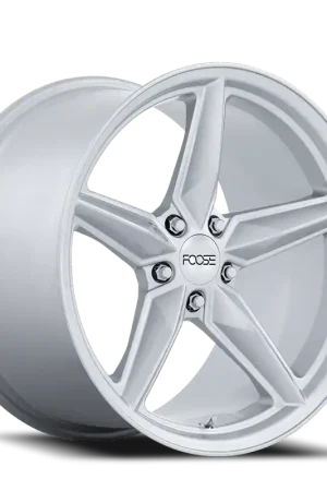 Foose CF8 F174 19x9.5 +45 5x120mm 67.06mm Gloss Silver Price Cut
