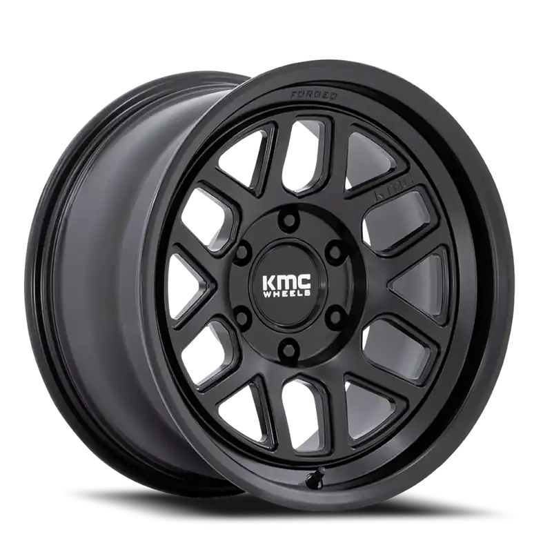 Popular KMC Mesa Forged Monoblock KM446 SB 18x9 +0 6x139.7mm 106.1mm Satin Black
