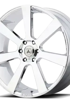 Luxury Asanti Black Label Apollo ABL15 CH 22x9 +35 5x120mm 74.1mm Chrome