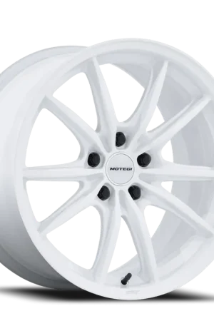 Certified Motegi MR162 Zentoku WX 18x8.5 +45 5x114.3mm 72.56mm Gloss White