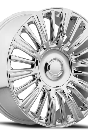 Factory Reproductions FR 91 2021 Escalade Platinum Replica CH 22x9 +28 6x139.7mm 78.1mm Chrome Free Returns