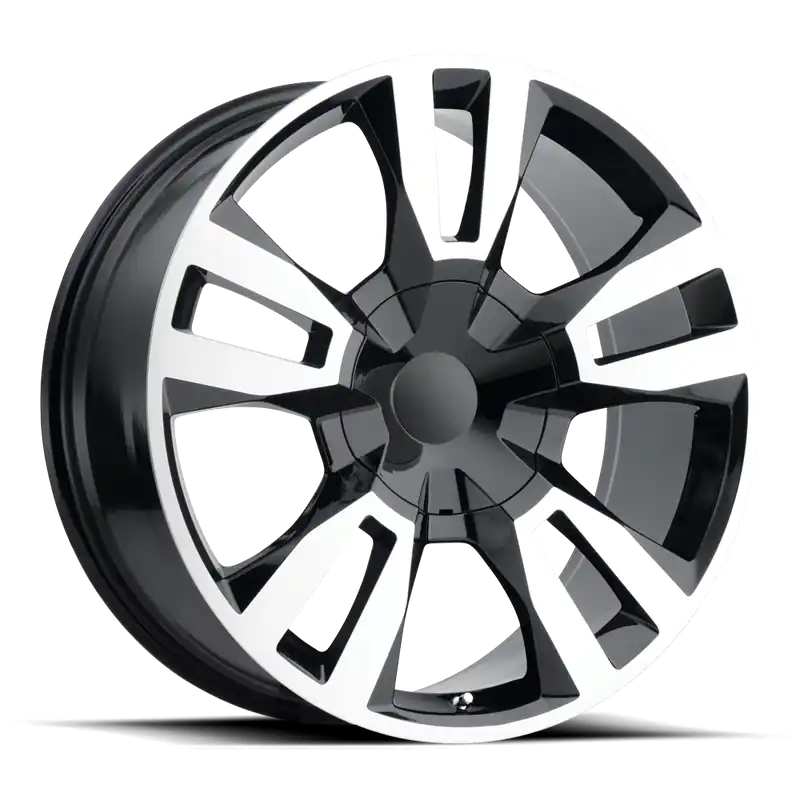 Performance Replica PR188 GBM 20x9 +24 6x139.7mm 78.1mm Gloss Black Machined Reduced Price