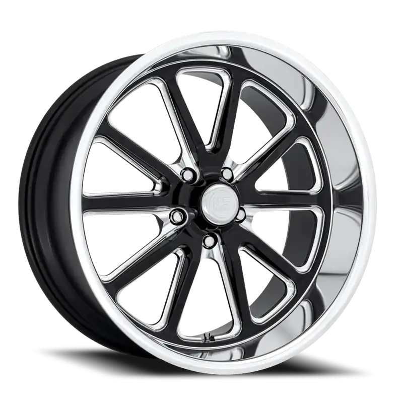 US Mags Rambler U117 17x7 +1 5x120.65mm 72.56mm Gloss Black Milled New Arrival