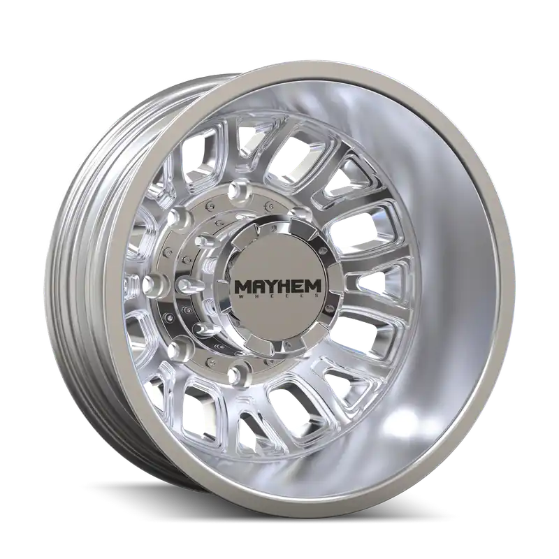 Mayhem Cogent Dually (8107D) Polished 17x6.5 8x200 x142mm 142mm Same Day Shipping