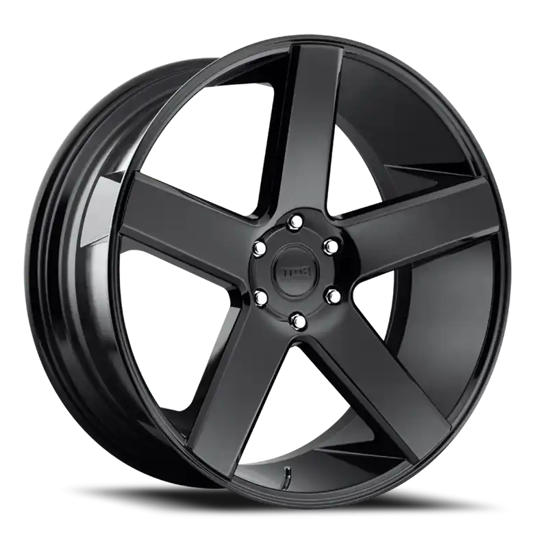 Clearance DUB Baller S216 22x8.5 +38 5x114.3mm 72.6mm Gloss Black