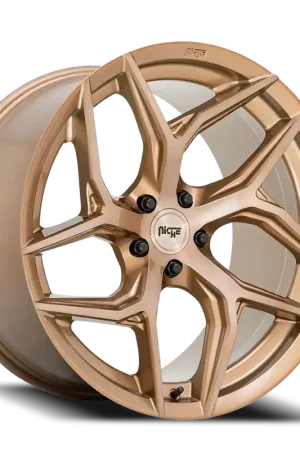 Niche Torsion M267 20x10.5 +40 5x112mm 66.56mm Platinum Bronze Final Sale