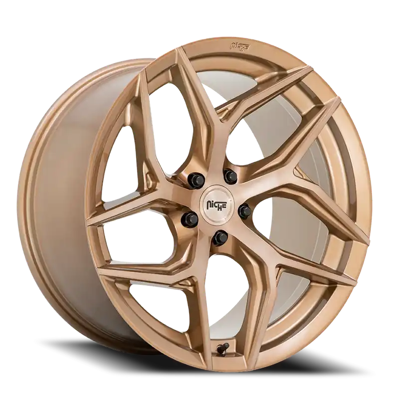 Niche Torsion M267 20x10.5 +40 5x112mm 66.56mm Platinum Bronze Final Sale