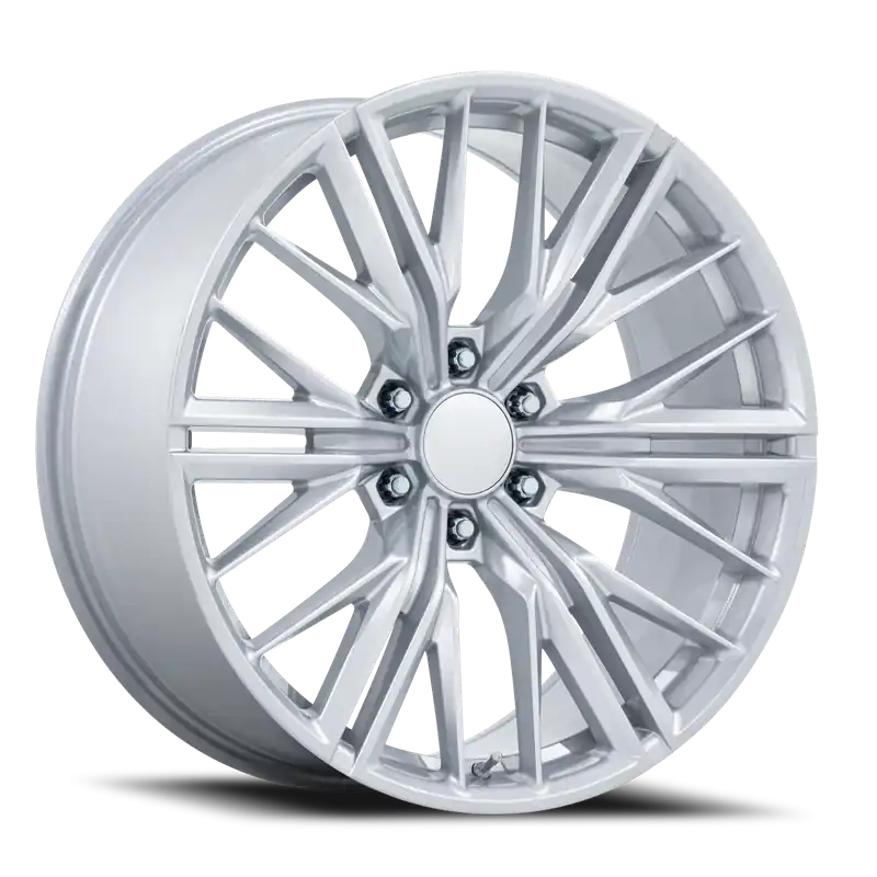 Popular Performance Replica PR227 S 24x10 +24 6x139.7mm 78.1mm Gloss Silver