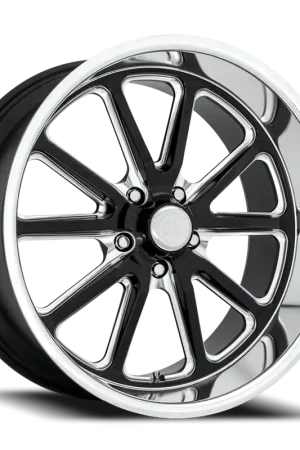 One Day Deal US Mags Rambler U117 18x7 +1 5x120.65mm 72.56mm Gloss Black Milled