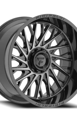 Fittipaldi Offroad Alpha Series FA08 MBDT 22x12 -44 8x165.1mm 125.2mm Gloss Black Machined-Dark Tint Price Drop