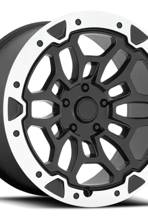 Performance Replica PR215 MBM 22x10 +19 6x139.7mm 78.1mm Matte Black Machined Top Pick