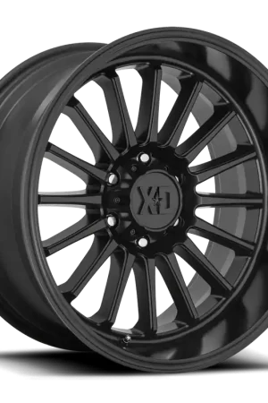 XD Series Whiplash XD857 SB 20x9 +0 8x165.1mm 125.1mm Satin Black Final Sale