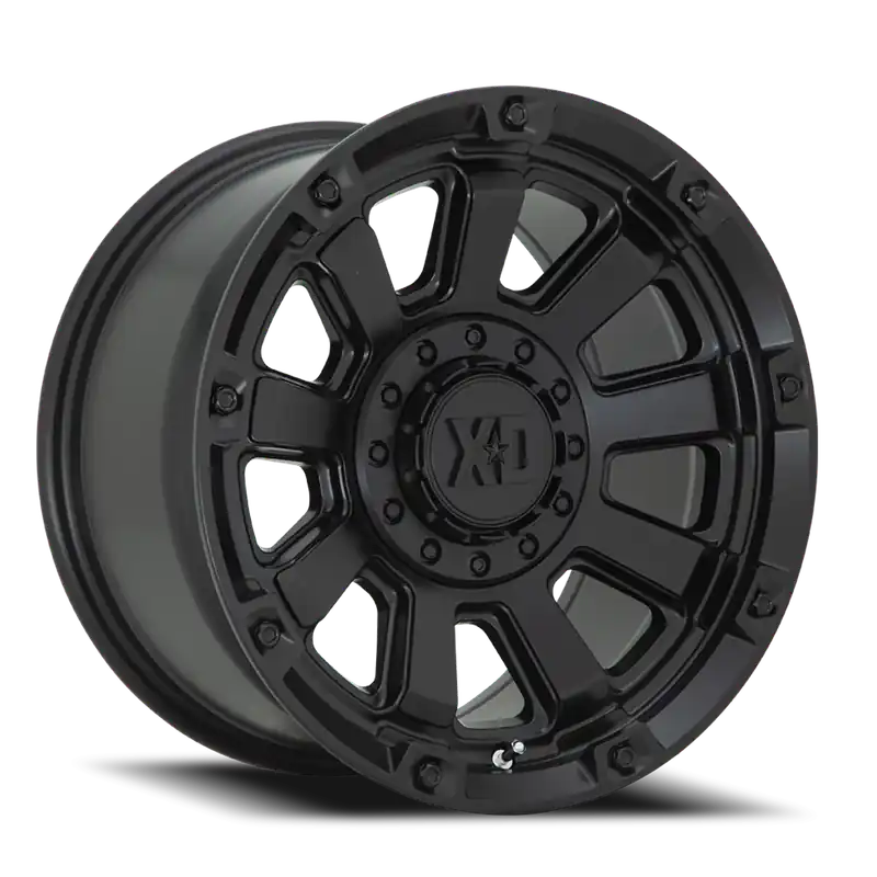 XD Series Gauntlet XD852 SB 20x10 -18 5x127/5x139.7mm 78.1mm Satin Black Fast Shipping
