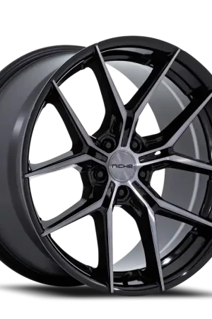 Save Now Niche Prodigy 5 NC279 BT 20x9.5 +22 5x120mm 72.56mm Gloss Black Dark Tinted Clear