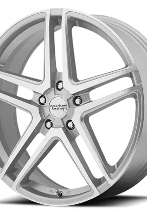 American Racing AR907 SL 16x7 +40 5x112mm 72.6mm Silver Machined Price Cut