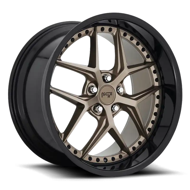 Niche Vice M227 20x10.5 +40 5x112mm 66.5mm Matte Bronze Black Best Seller