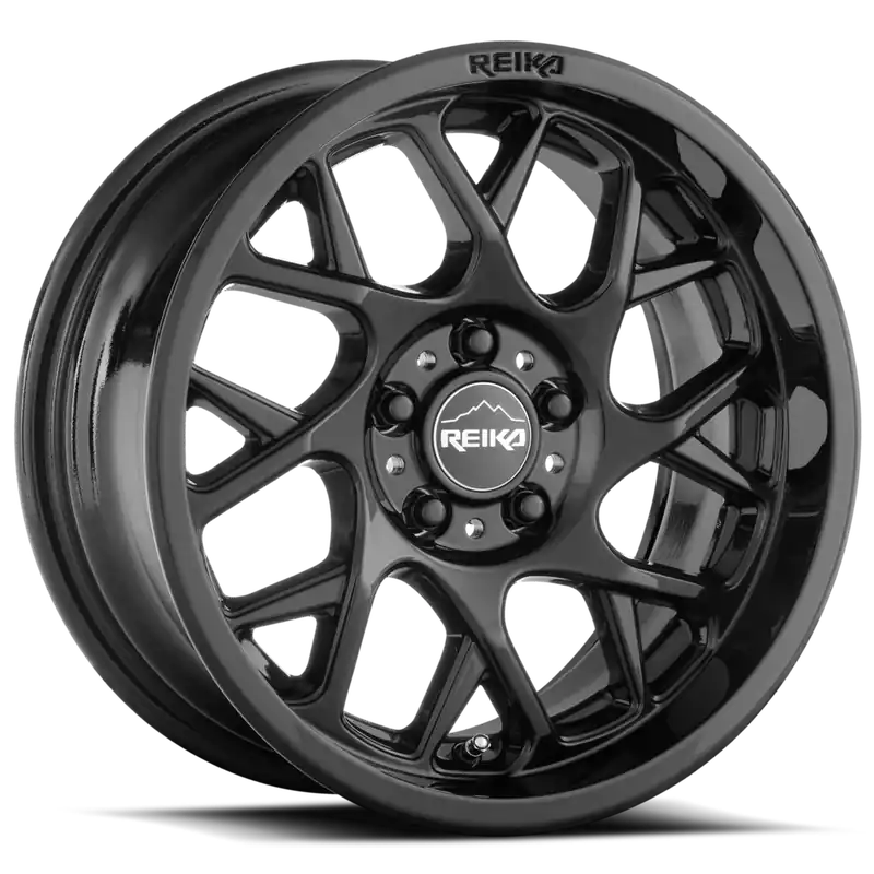 Reika Detour R25 GB 15x7 +15 5x100mm 56.1mm Gloss Black Special Discount