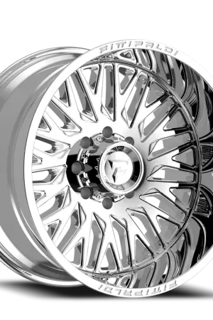 Fittipaldi Offroad Alpha Series FA07 MC 22x12 -44 8x170mm 125.2mm Chrome Mirror Coat Sale