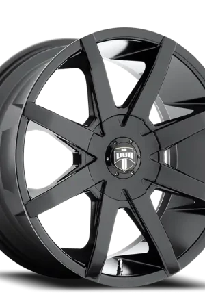 DUB Push S110 22x9.5 +25 6x135/6x139.7mm 87.1mm Gloss Black Exclusive