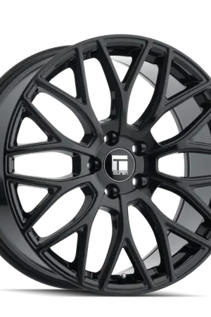 Touren TR76 3276 Gloss Black 20x8.5 5x114.3 35mm 72.6mm Budget