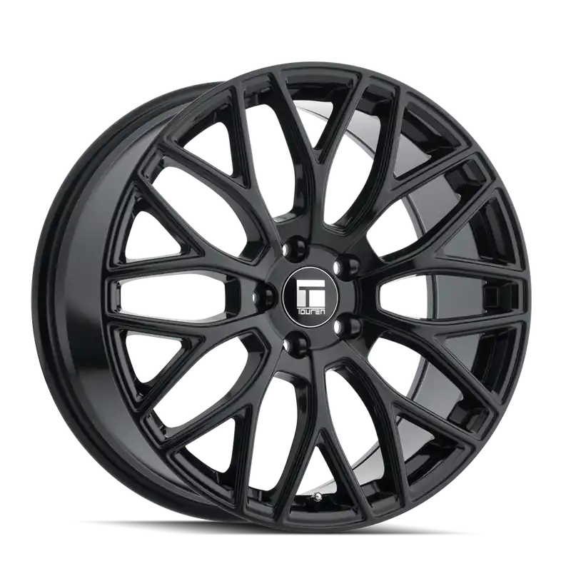 Touren TR76 3276 Gloss Black 20x8.5 5x114.3 35mm 72.6mm Budget