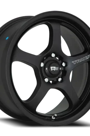 Motegi MR131 Traklite SB 18x8 +45 5x100mm 72.6mm Satin Black Bargain