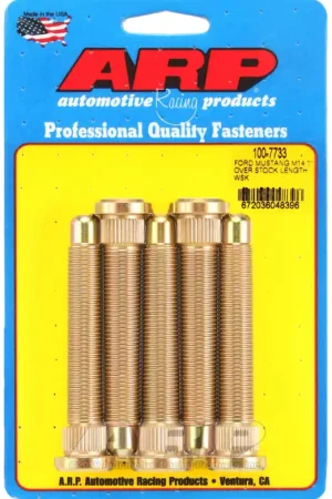 ARP 2015 Ford Mustang M14 1in Over Stock Length Wheel Stud Kit Express Delivery
