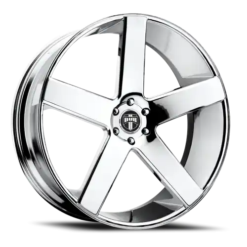 DUB Baller S115 28x10 +31 6x139.7mm 78.1mm Chrome Today Only