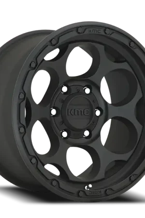 KMC Dirty Harry KM541 BK 18x8.5 +0 6x139.7mm 106.25mm Textured Black Price Cut