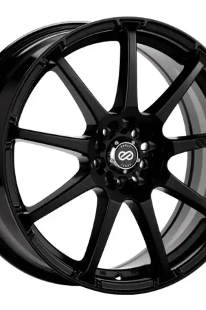 Top Rated Enkei EDR9 BK 17x7 +38 5x100/5x114.3mm 72.6mm Gloss Black
