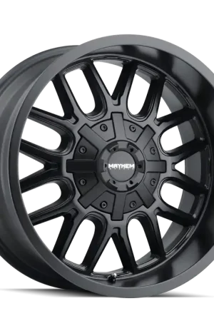 Mayhem Cogent 8107 Matte Black 22x10 6x135/6x139.7 x27mm 106mm Hassle-Free Returns