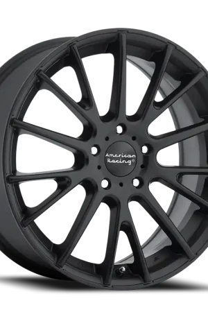 American Racing AR904 SB 18x8 +45 5x114.3mm 72.6mm Satin Black Modern