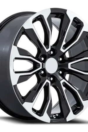Crafted Performance Replica PR211 GBM 26x10 +31 6x139.7mm 78.1mm Gloss Black Machined Face