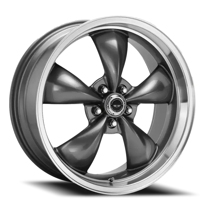 American Racing Torq Thrust M AR105 GY 17x7.5 +45 5x114.3mm 72.6mm Anthracite Machined Lip Exclusive Offer