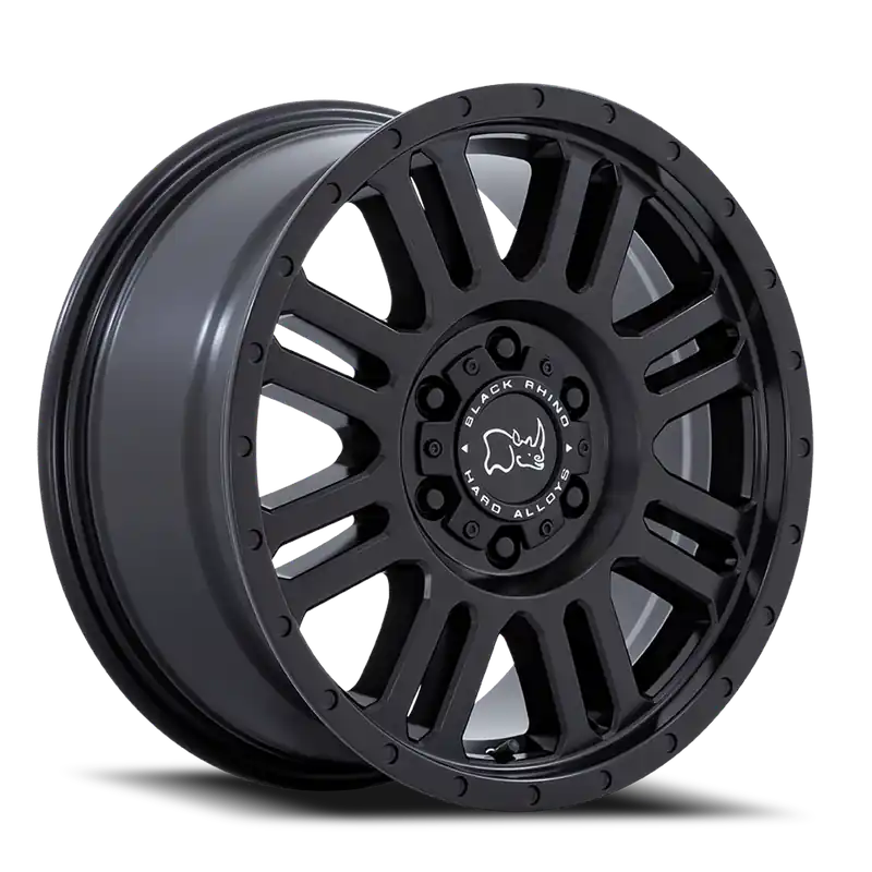 Time-Limited Black Rhino Yellowstone MB 16x8 +45 5x130mm 78.1mm Matte Black