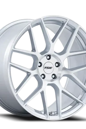 TSW Lasarthe SL 20x9 +35 5x114.3mm 72.56mm Gloss Silver Machined One Day Deal