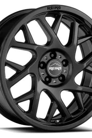 Reika Detour R25 GB 17x7 +15 5x100mm 65.1mm Gloss Black Luxury