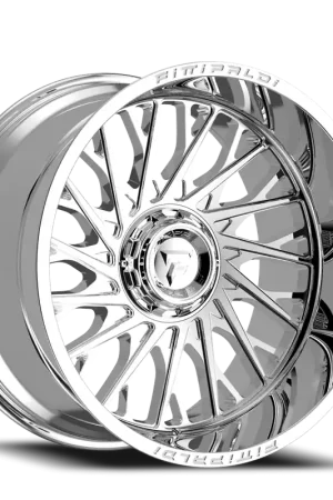 Fittipaldi Offroad Alpha Series FA08 MC 22x12 -44 8x165.1mm 125.2mm Chrome Mirror Coat Premium