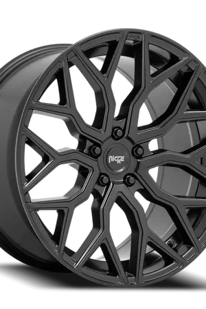 Best Price Niche Mazzanti M261 20x10.5 +27 5x112mm 66.56mm Matte Black