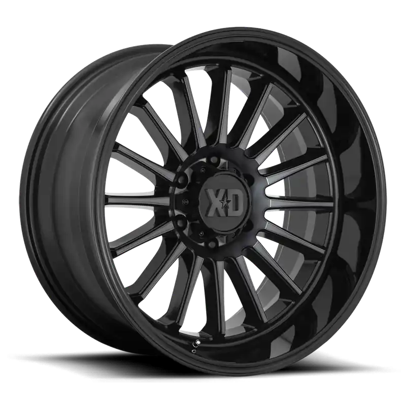 XD Series Whiplash XD857 GB-GT 20x10 -18 5x127mm 71.5mm Gloss Black Gray Tint Seasonal Sale