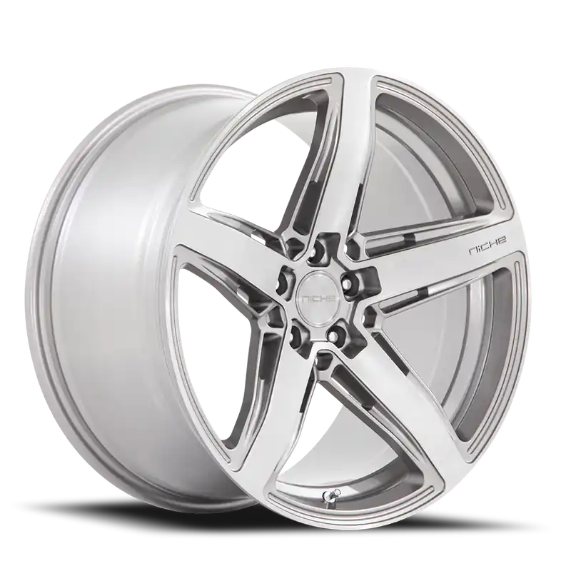 Niche Teramo M270 18x8 +30 5x100mm 66.06mm Anthracite Brushed-Clear Tint Budget