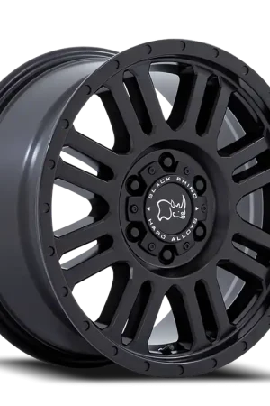 Same Day Shipping Black Rhino Yellowstone MB 17x8 +45 6x130mm 84.1mm Matte Black